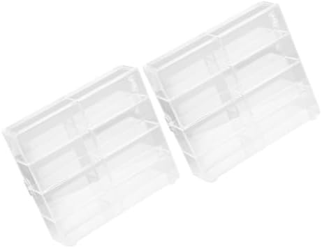 Homoyoyo 2pcs Compartment Display Case for Cars and Collectibles