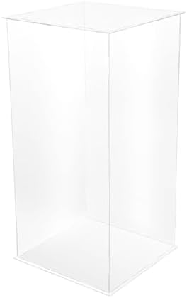 HAOREBAIYU Acrylic Display Cube Pedestal Stand