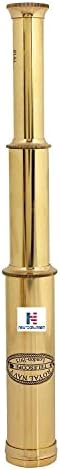 Royal Navy 12 Inch Full Brass Telescope with Antique Look