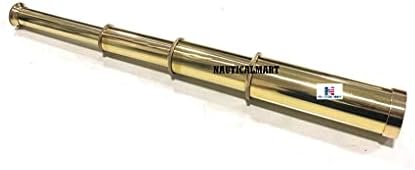 NauticalMart Handheld Brass Pirate Telescope