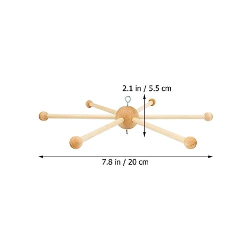 Wooden Mobile Frame Kit for Wind Chimes and Decor