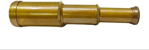 Marine Antique Brass 6 Inch Pirate Navigation Telescope