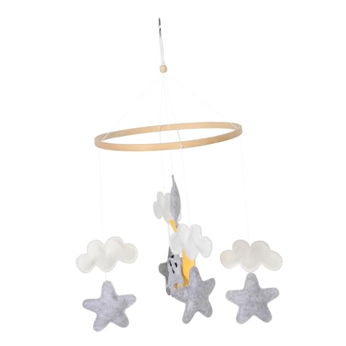 TOYANDONA Felt Mobiles for Baby Room Decor