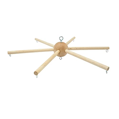 Wooden Mobile Frame Kit Decorative Wind Chime Baby Crib Hanger