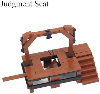 Medieval Knights Guillotine Prison Building Block Set for Kids