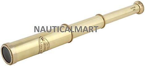 Royal Navy 12 Inch Full Brass Telescope with Antique Look