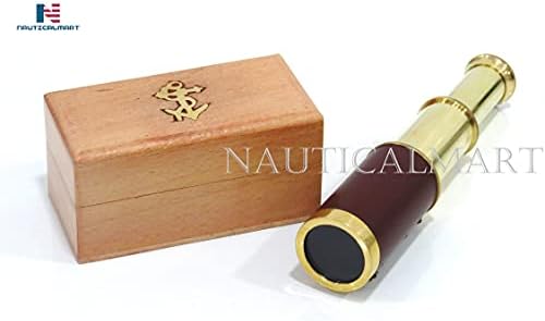 NauticalMart Brass Telescope Pirate Navigation Kit
