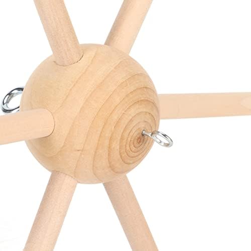 Pssopp Baby Crib Mobile Kit with Wind Chime Design