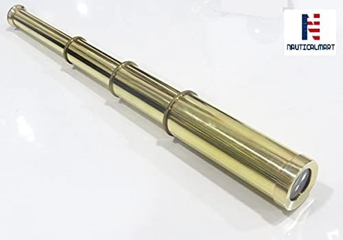 NauticalMart Handheld Brass Pirate Telescope