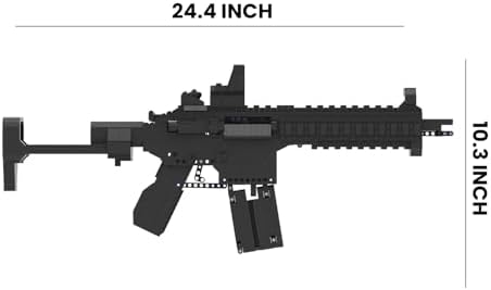 ANORODO M416c Building Blocks Set with Shooting Functionality