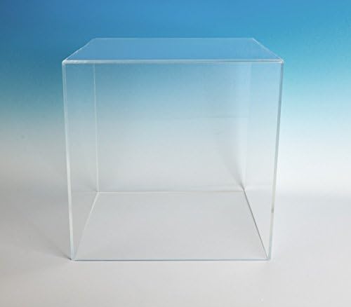 Acrylic Display Box 10x10x10 Inches One Piece by Jule-Art