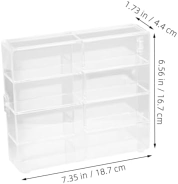 2pcs Display Case for Model Cars and Collectibles
