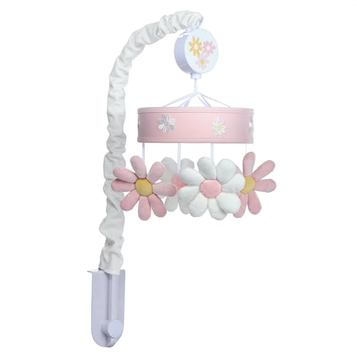 Lambs And Ivy Daisy Dreams Musical Crib Mobile Soother Toy