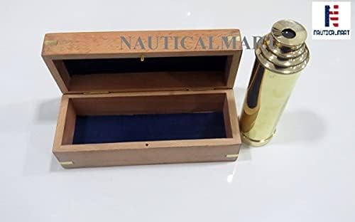 NauticalMart Handheld Brass Pirate Telescope