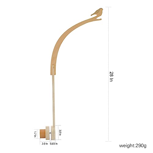 EERKEOD Crib Mobile Arm Holder for Baby Decor