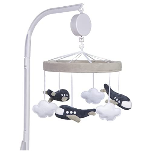 Sammy Lou Airplane Crib Mobile with Music
