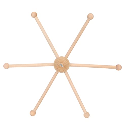 FLEXMAN Wooden Mobile Frame Kit for Baby Room Decor