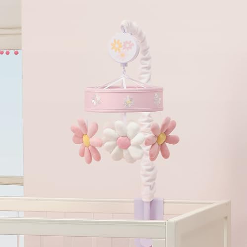 Lambs And Ivy Daisy Dreams Musical Crib Mobile Soother Toy