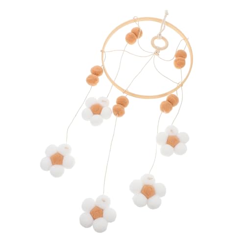 YARNOW Boho Crib Mobile Flower Decor