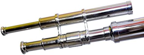 Vintage Style Marine Design Double Barrel Telescope