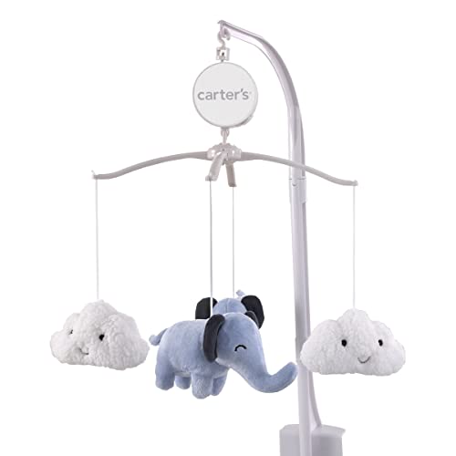 Carters Blue Elephant Musical Mobile