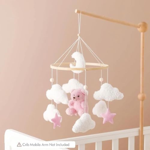 Cute Bear Baby Crib Mobile for Boys Girls