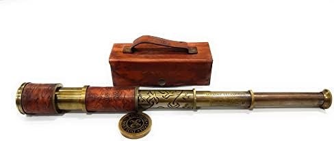 Brass Telescope 19 Inch London Antique Replica Spyglass