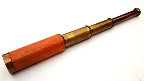 15 Inch Brass Pullout Telescope with Antique Look