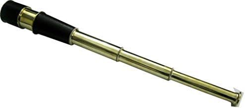 Antique Spyglass Telescope with Leather Cover