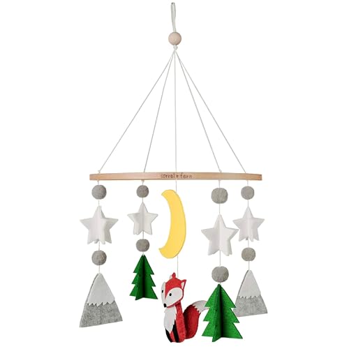Woodland Fox Baby Crib Mobile - Nursery Decor