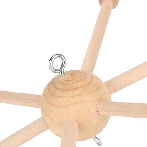 Pssopp Baby Crib Mobile Kit with Wind Chime Design