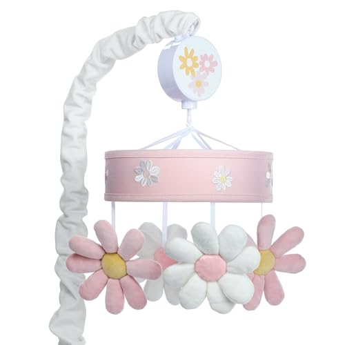 Lambs And Ivy Daisy Dreams Musical Crib Mobile Soother Toy