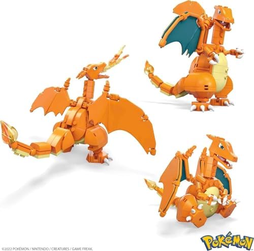 Mega Brands Pokmon Charizard Building Set 4 Inches Tall