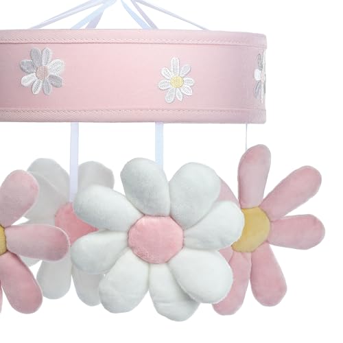 Lambs And Ivy Daisy Dreams Musical Crib Mobile Soother Toy