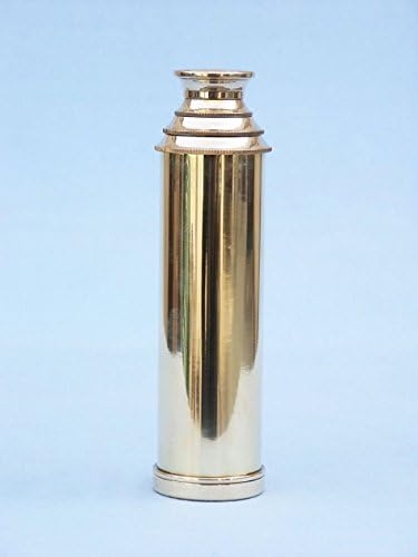Deluxe Class Solid Brass Captains Spyglass Telescope