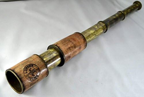 Brass Nautical Telescope with Gift Box