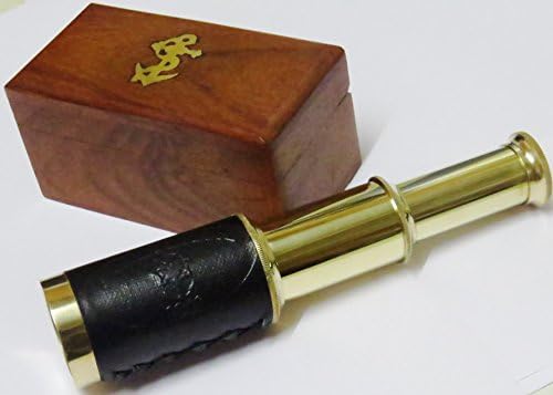 Dollond London Pocket Telescope with Wooden Box