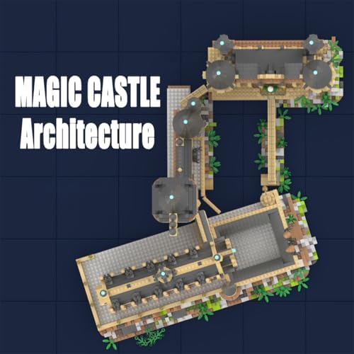 Architecture Set Harry Castle 5400PCS Building Blocks