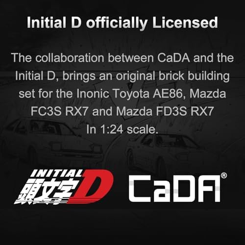 CaDA Initial D Mazda RX7-FD Building Set