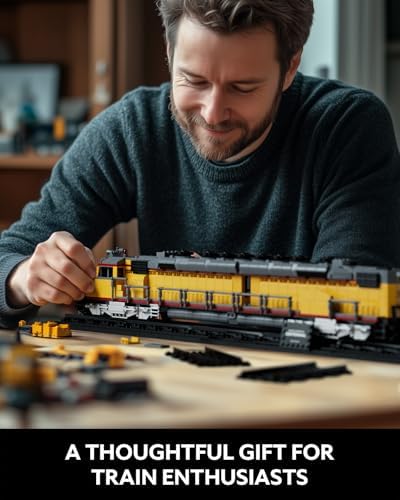 Nifeliz DDA40X Diesel Locomotive Building Set