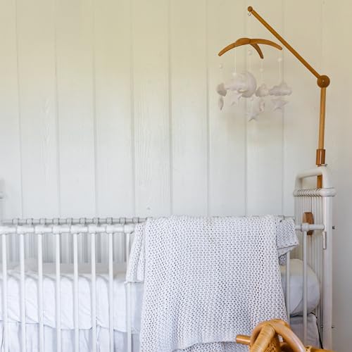 Baby Crib Mobile with Moon Cloud and Stars