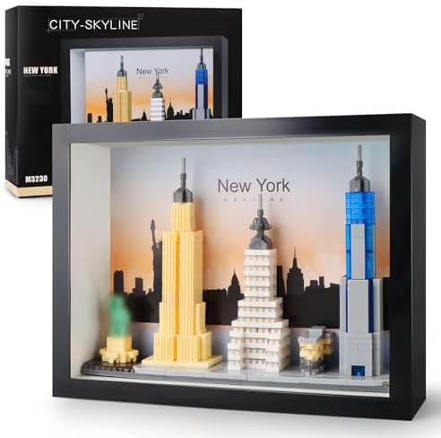 New York City Skyline Micro Block Building Set 759PCS