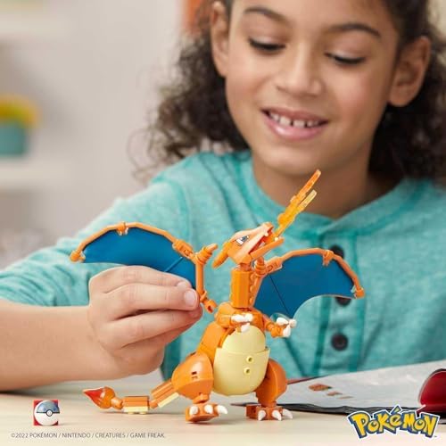 Mega Brands Pokmon Charizard Building Set 4 Inches Tall