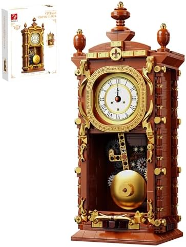 TYCOLE Vintage Pendulum Clock Building Set