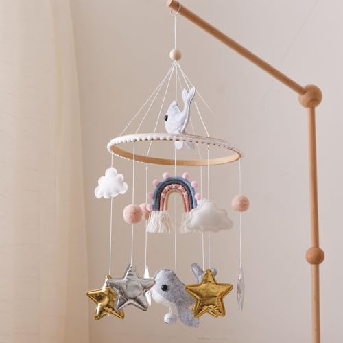 Forai Baby Crib Mobile with Sea Animals