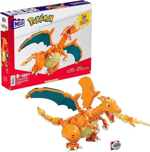 Mega Brands Pokmon Charizard Building Set 4 Inches Tall