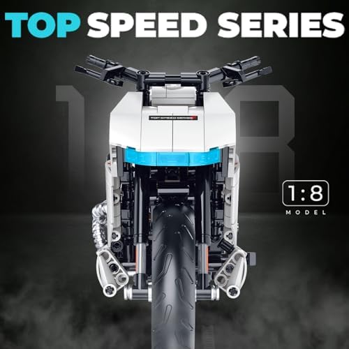 18 Adventure Touring Motorcycle Building Set for Adults