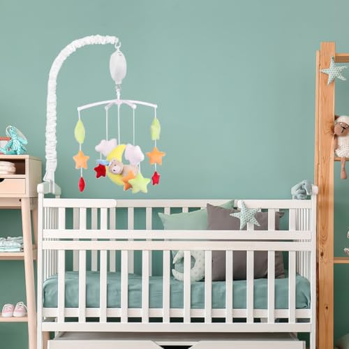 SourceTon 3 PCS Crib Mobile Cloth Covers