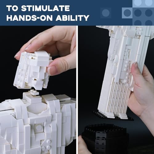 ArtorBricks Christ The Redeemer Building Set 973 Pieces