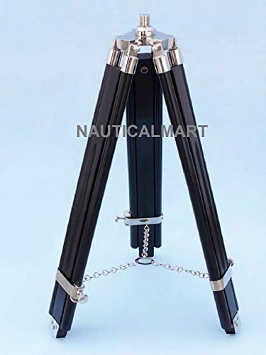 NauticalMart Floor Standing Telescope with Leather Case 50 Inch
